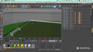 Χτίσιμο Ποδοσφαιρικού Γηπέδου (ΟΑΚΑ Project) - Μάθημα Cinema 4D