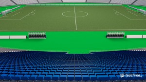 Ποδοσφαιρικό ΟΑΚΑ - Εξέδρες, διάδρομοι και οπαδικές θύρες - Μάθημα Cinema 4D